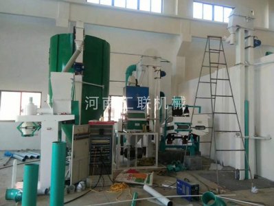 湖北酒廠五糧清理無塵粉碎設備